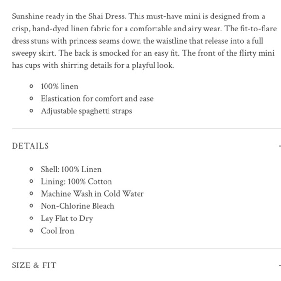 Love Shack Fancy Shai Linen Lace Ribbon Bow Mini Dress Blissful Blue White - Picture 15 of 15